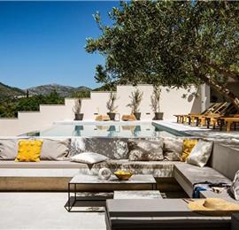 6 Bedroom Villa with Heated Infinity Pool and Sea Views in Orašac, Dubrovnik Riviera, sleeps 10-12